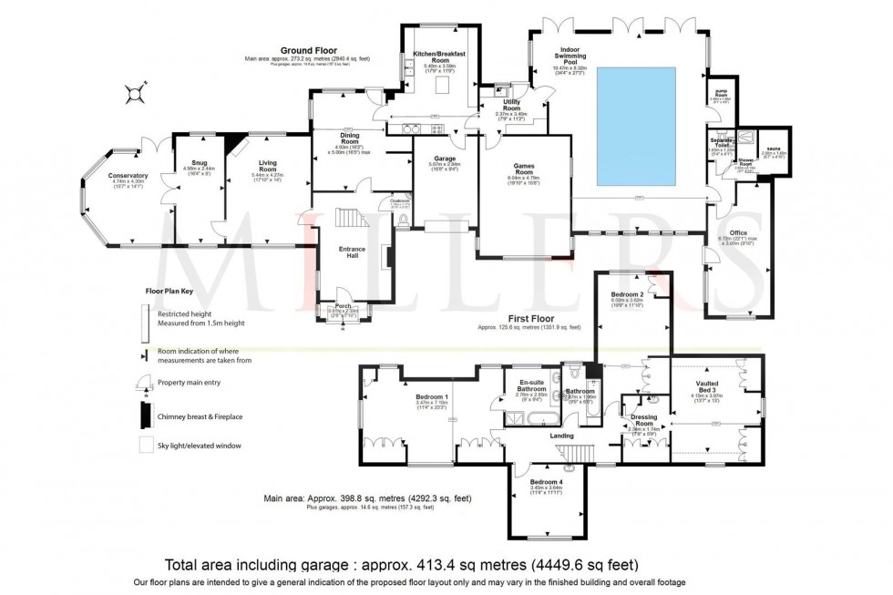 Floorplan for Fernhall Lane, Upshire