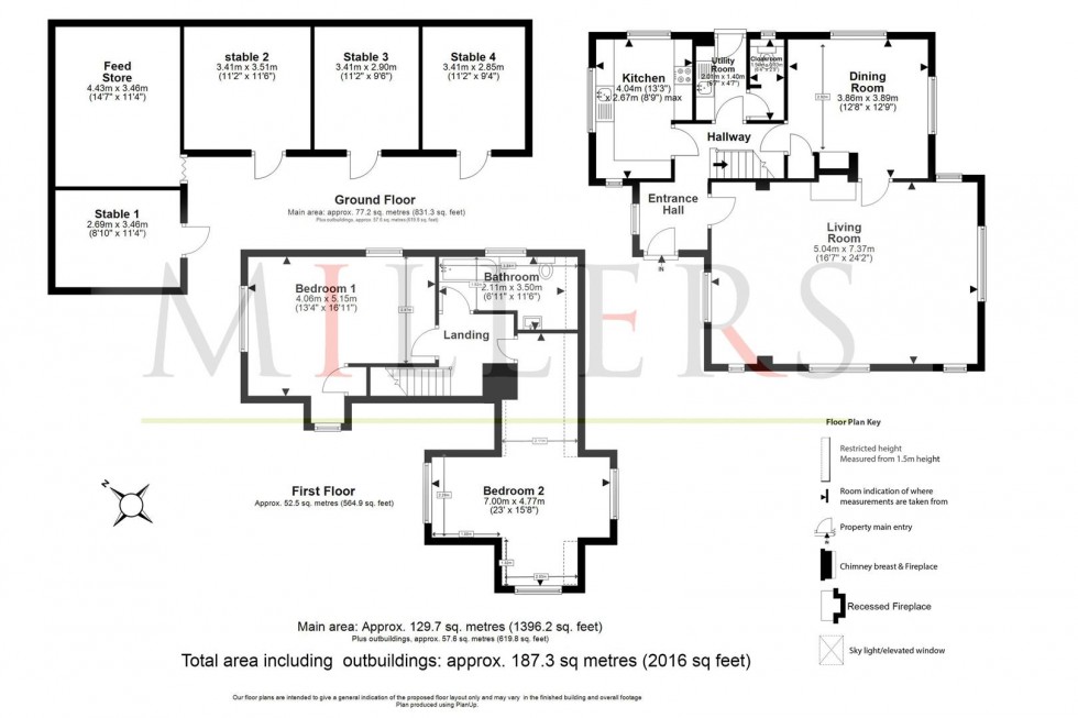 Floorplan for Crabtree Hill, Lambourne End, Nr Chigwell