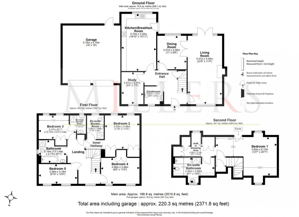 Floorplan for Tempest Mead, North Weald