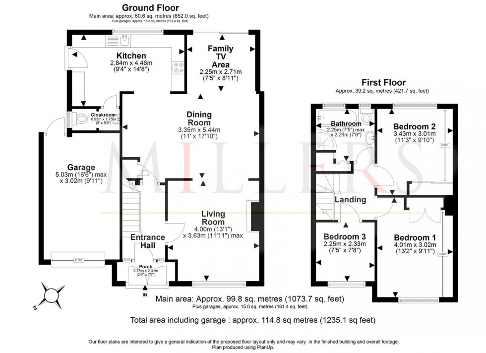 Floorplan for Centre Drive, Epping