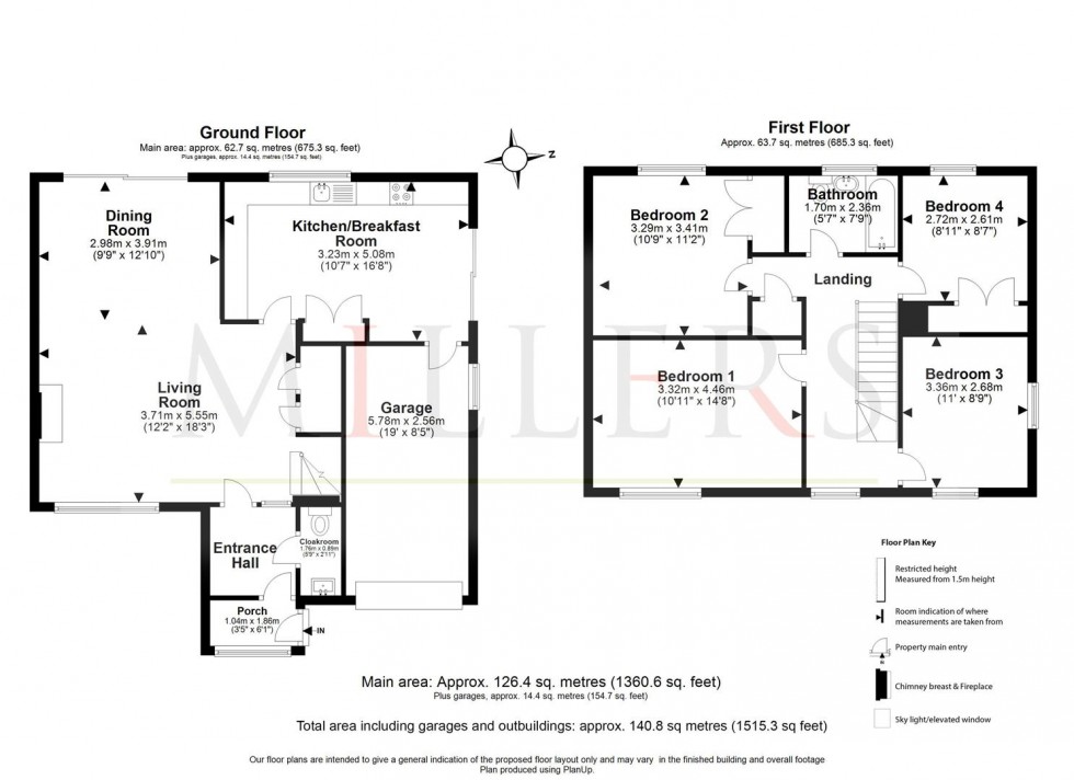 Floorplan for Egg Hall, Epping