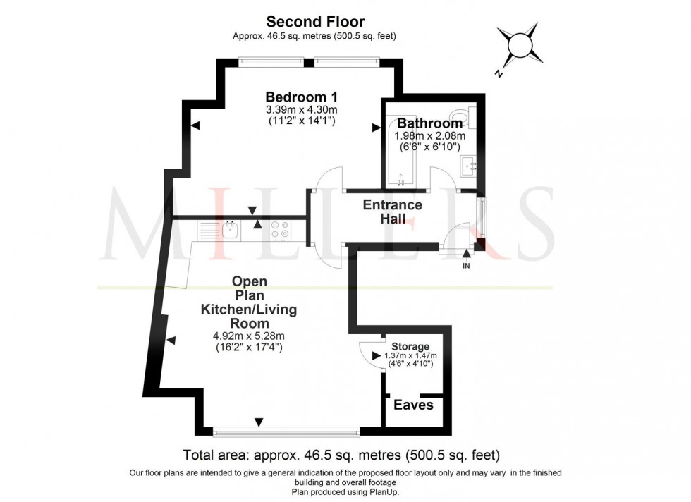 Floorplan for High Street, Epping