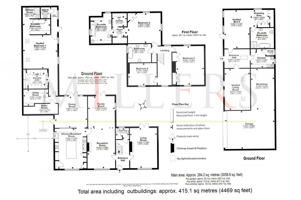 Floorplan for Glovers Lane, Hastingwood.