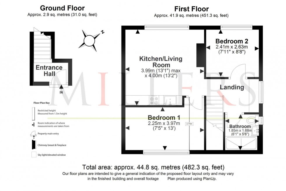 Floorplan for Western Avenue, Epping