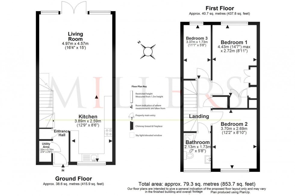 Floorplan for Highfield Green, Epping