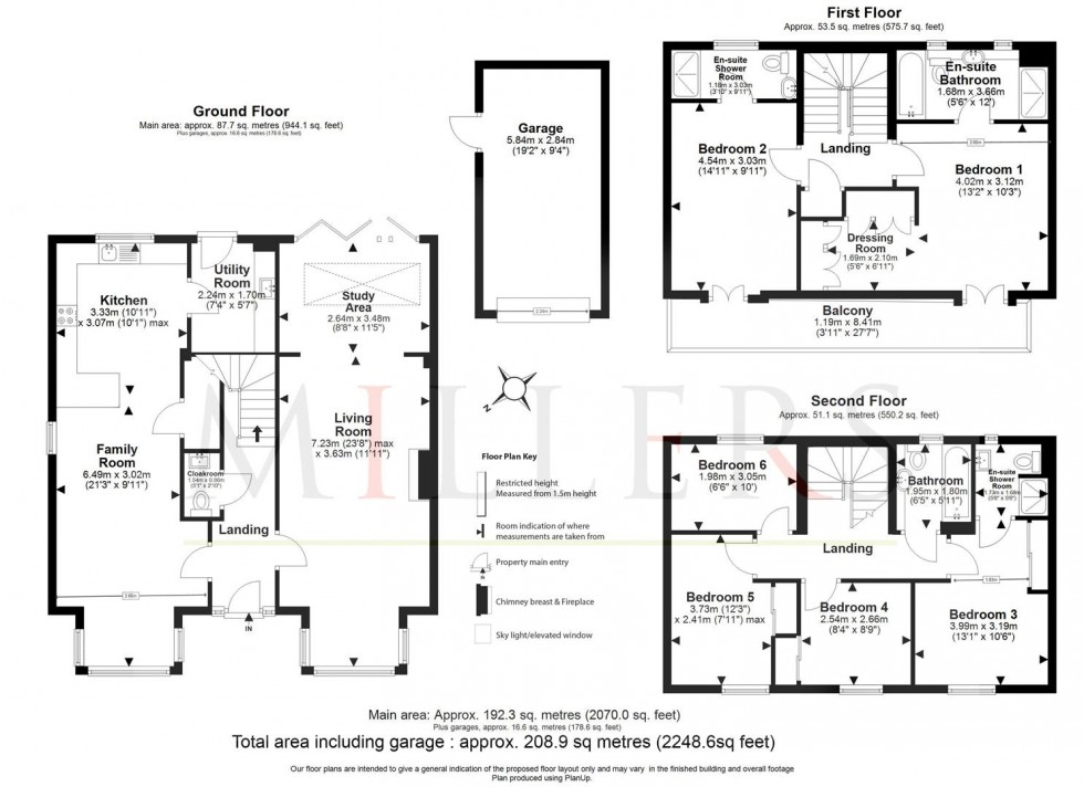 Floorplan for Buckingham Road, Epping