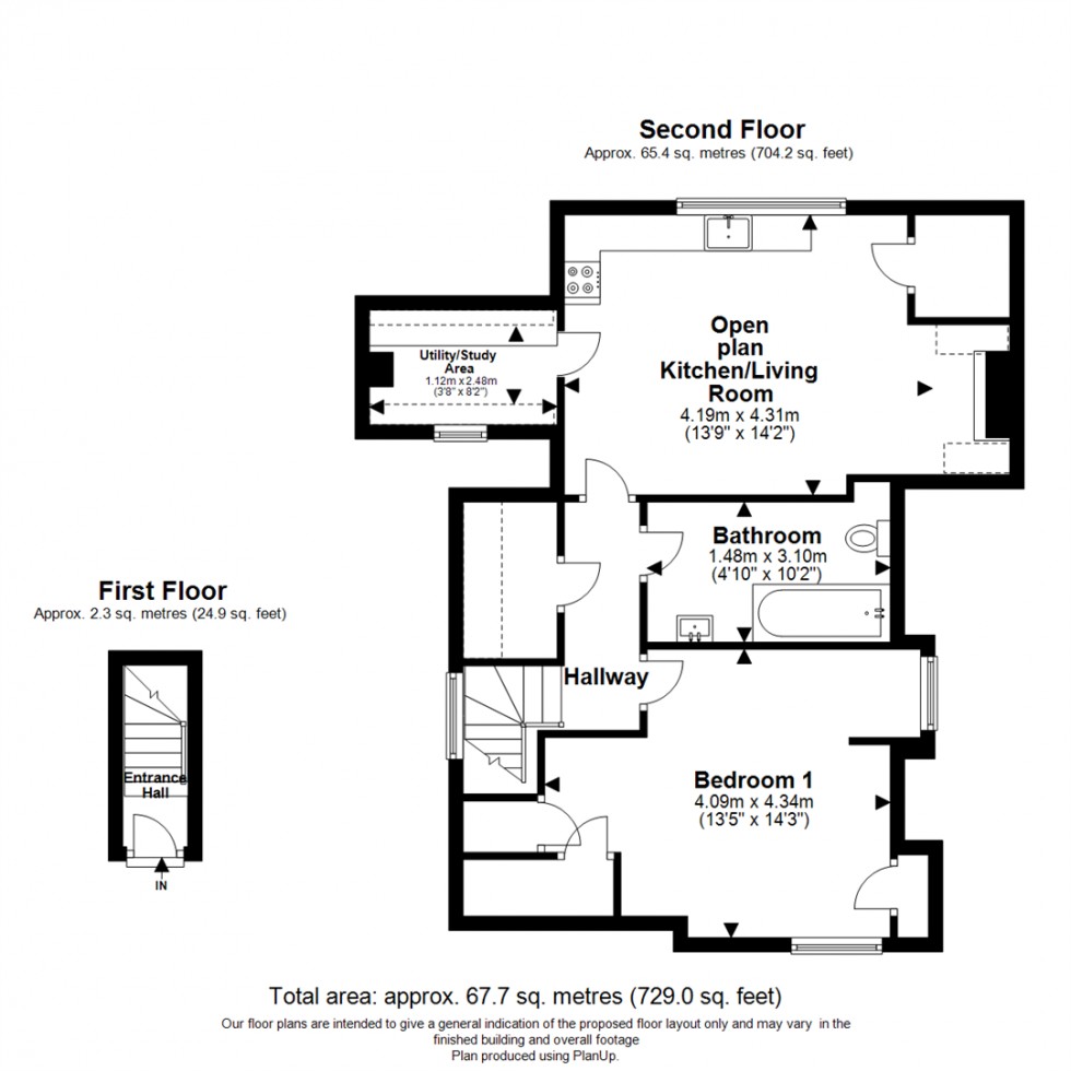 Floorplan for High Street, Epping