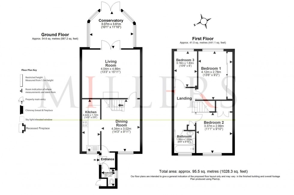 Floorplan for Highfield Green, Epping