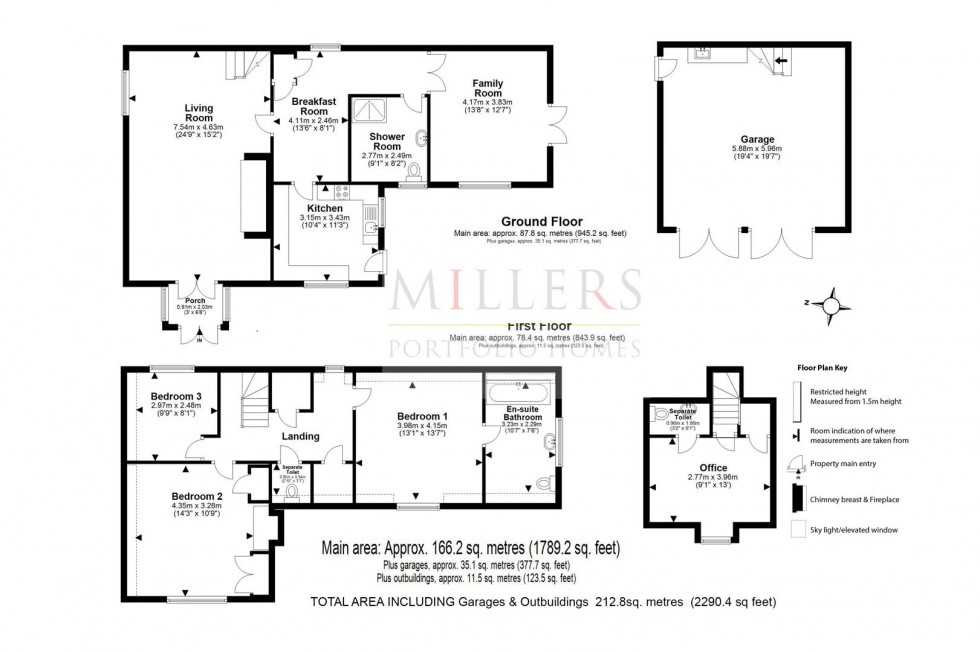 Floorplan for Duck Lane, Thornwood Common