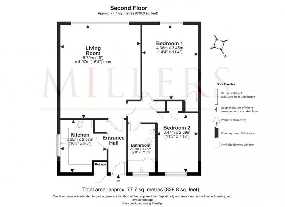 Floorplan for Ardmore Lane, Buckhurst Hill