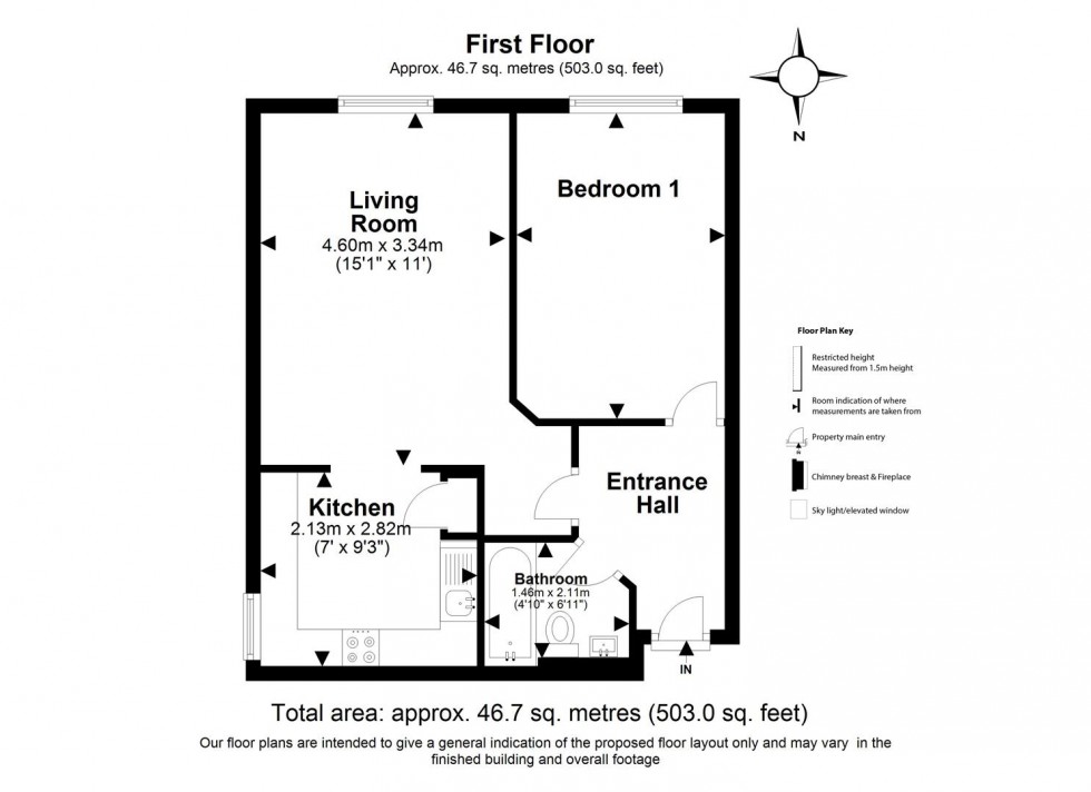 Floorplan for Woodland Grove, Epping