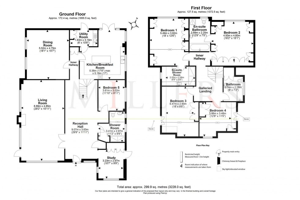 Floorplan for Hastingwood Road, Hastingwood