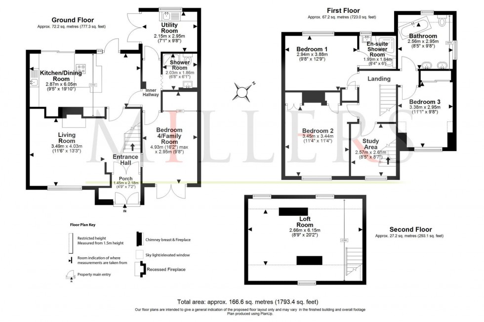 Floorplan for Centre Avenue, Epping