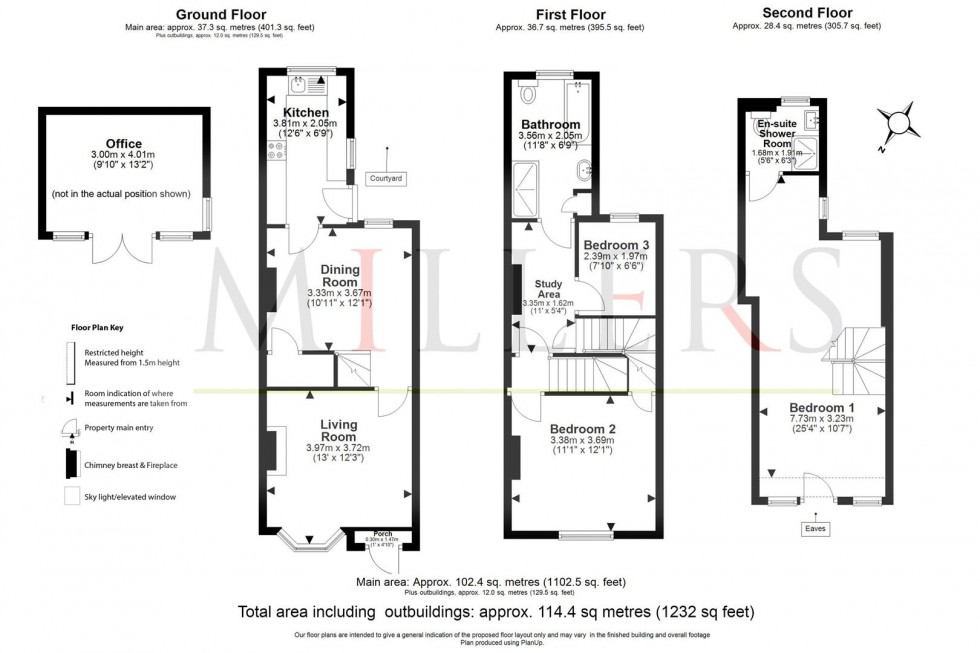 Floorplan for James Street, Epping