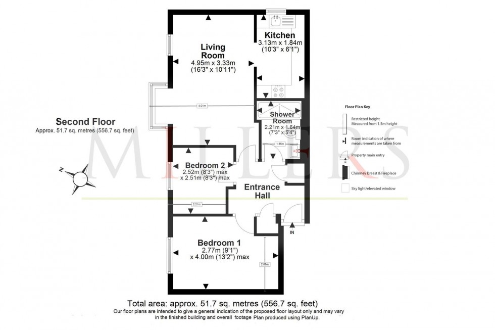 Floorplan for Woodland Grove, Epping