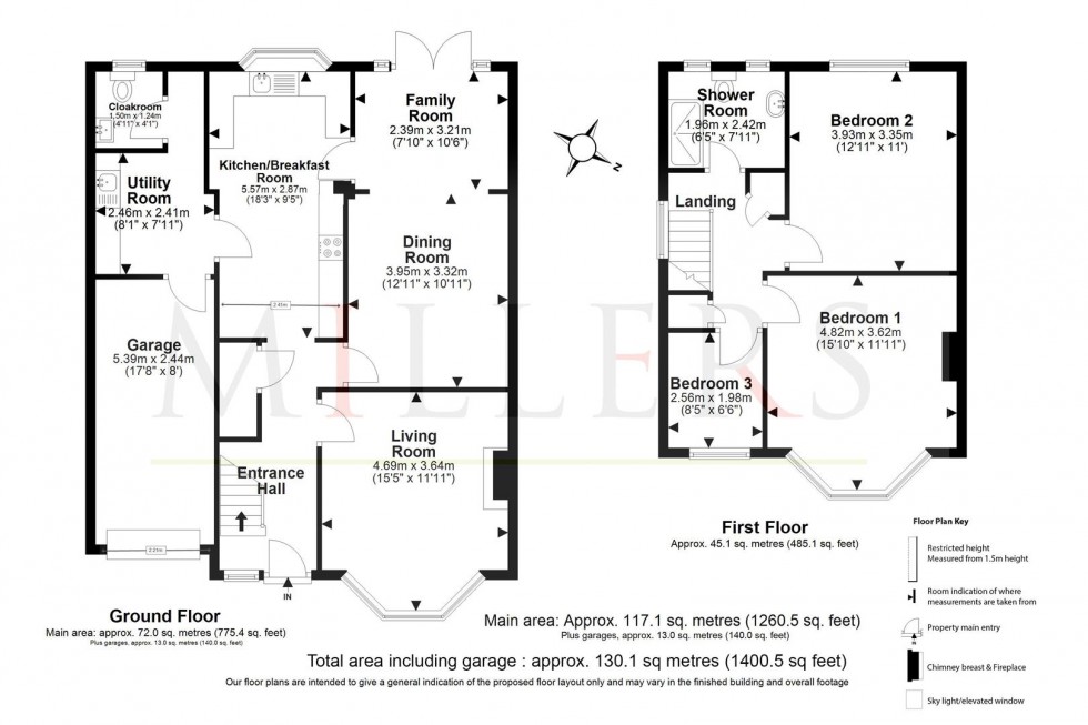 Floorplan for Crows Road, Epping