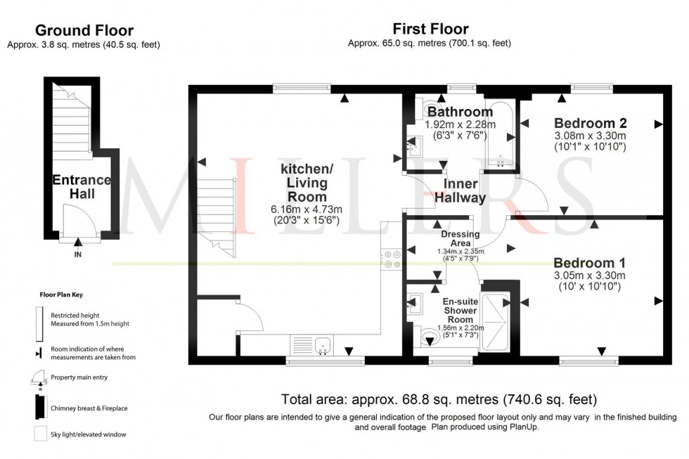 Floorplan for Aragon Mews, Epping