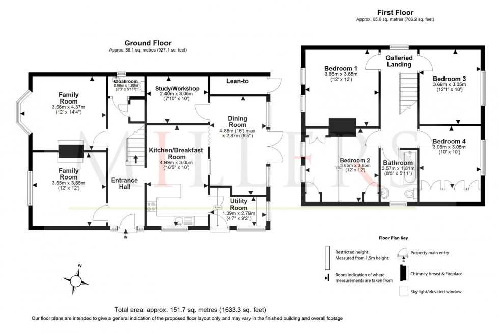 Floorplan for St. Johns Road, Epping