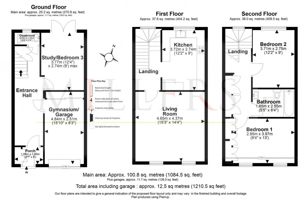 Floorplan for Albany Court, Epping