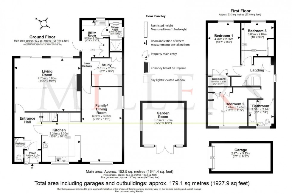 Floorplan for The Birches, North Weald