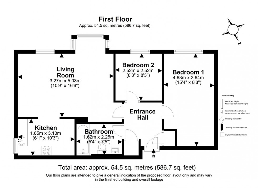 Floorplan for Woodland Grove, Epping