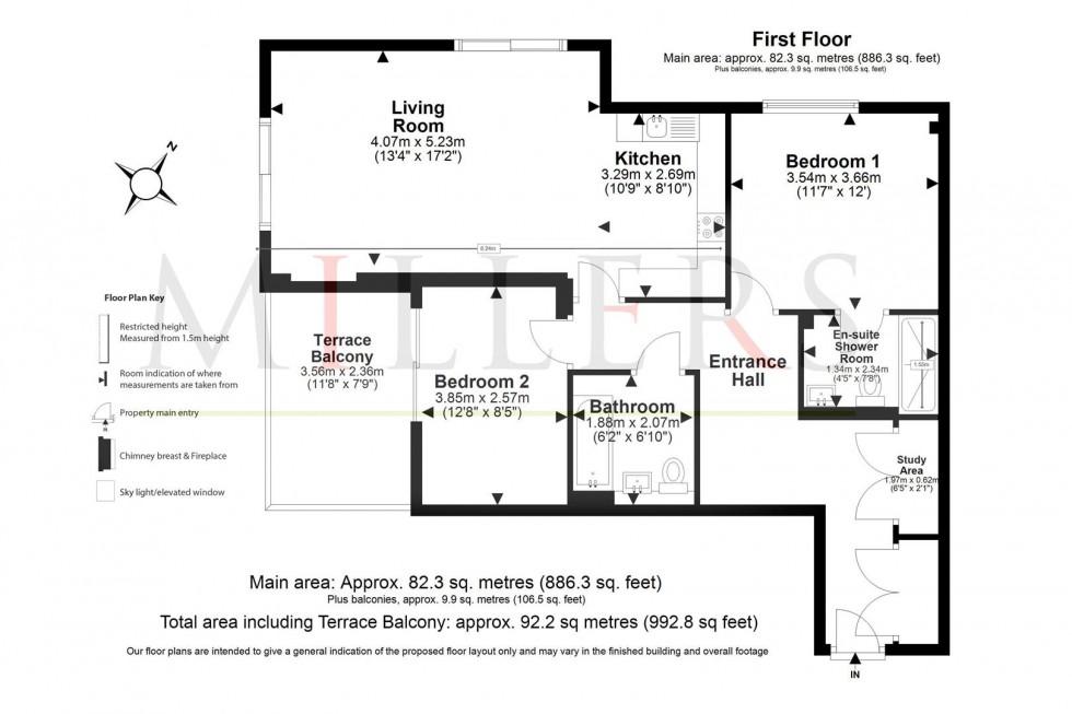 Floorplan for The Old Court House, Star Lane, Epping