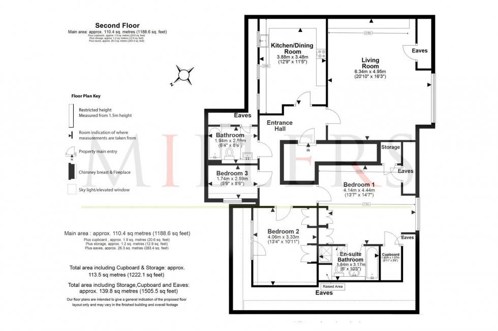 Floorplan for Crows Road, Epping