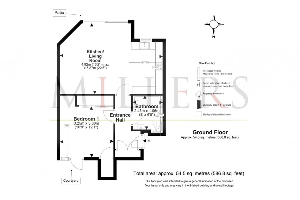 Floorplan for Palmerston Road, Buckhurst Hill