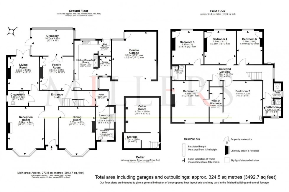 Floorplan for Church Hill, Epping