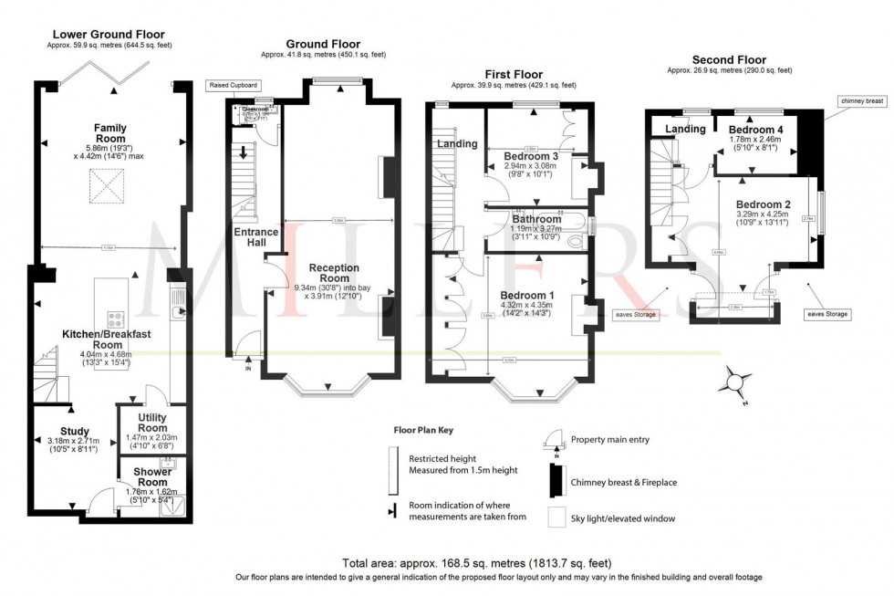 Floorplan for Chapel Road, Epping