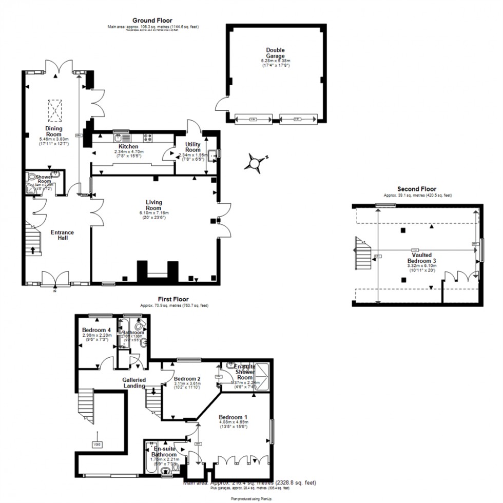 Floorplan for Barns Court, Harlow