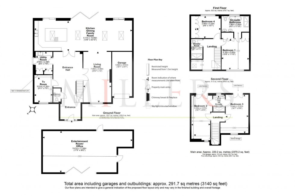 Floorplan for Teazle Meade, Thornwood