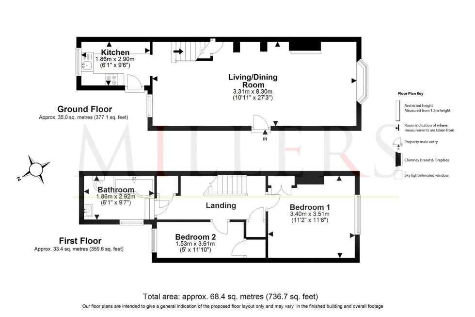 Floorplan for St. Johns Road, Epping