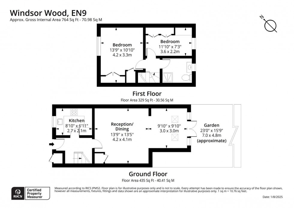 Floorplan for Windsor Wood, Waltham Abbey