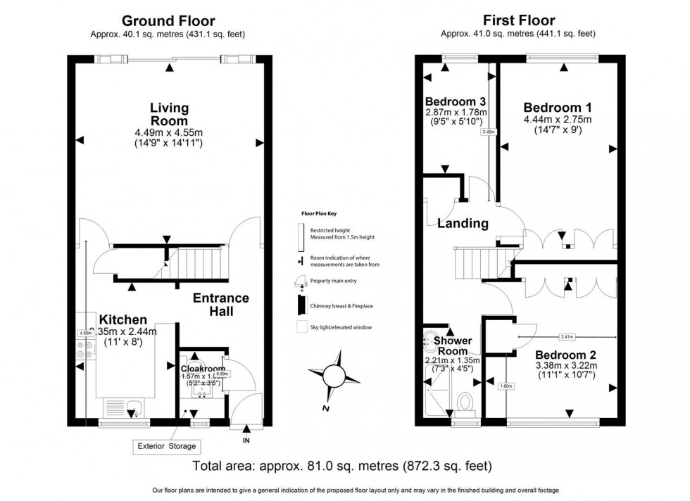 Floorplan for Highfield Green, Epping