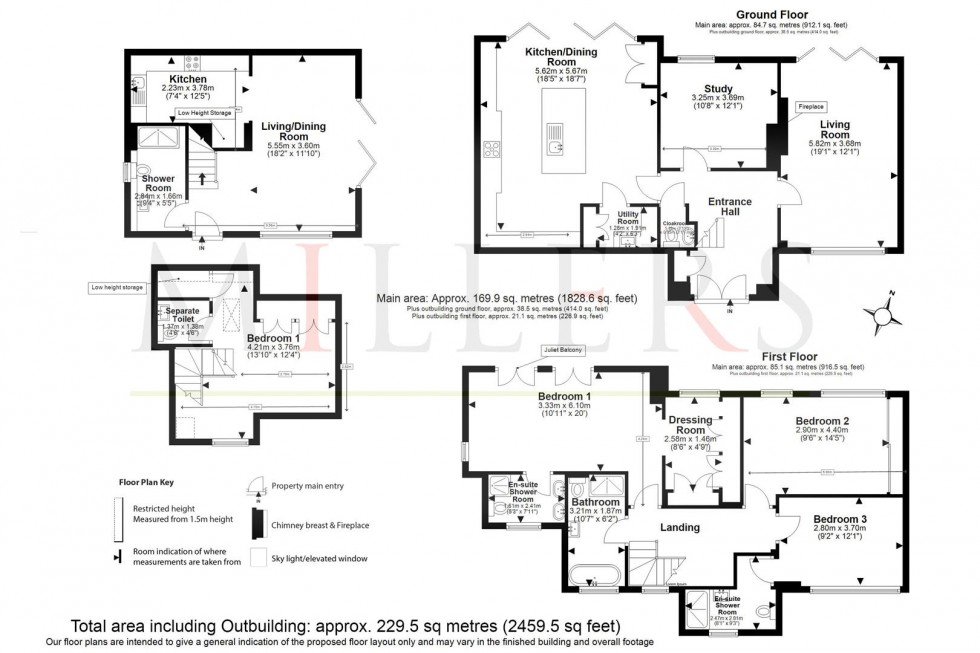 Floorplan for Kendal Avenue, Epping