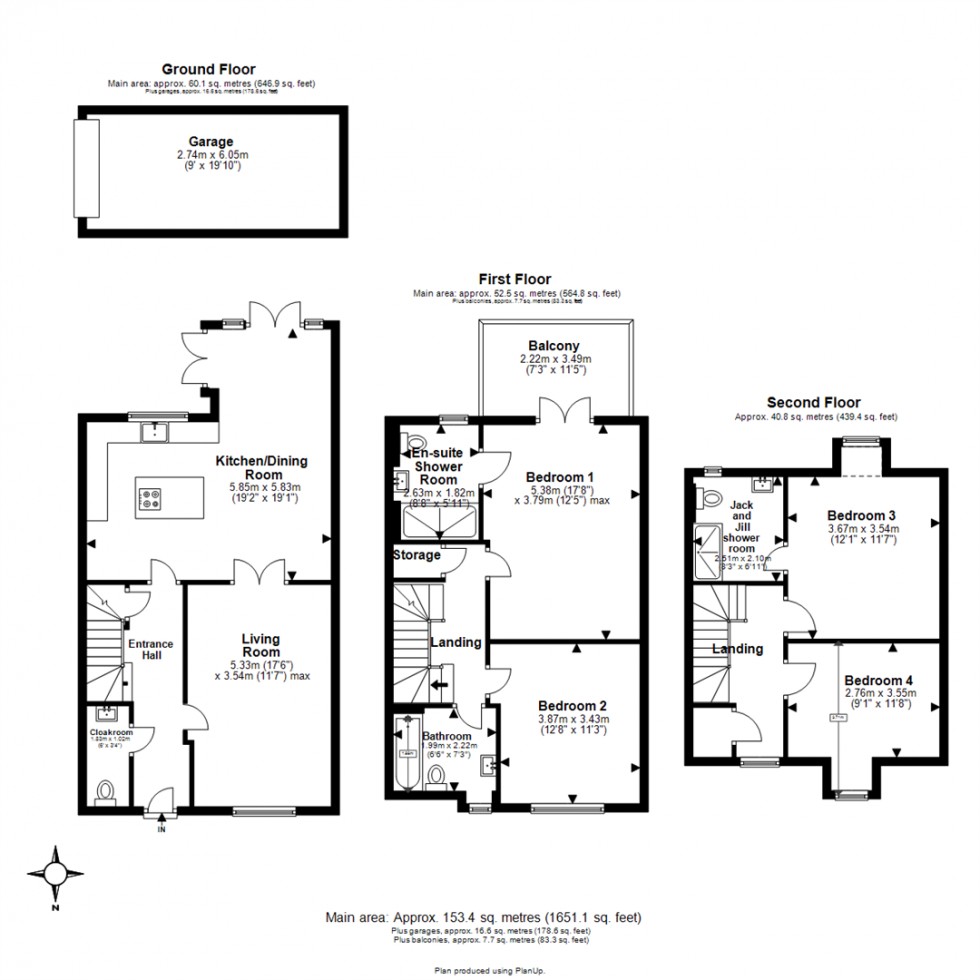 Floorplan for Kings Wood Park, Epping