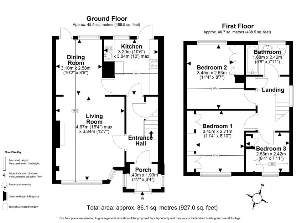 Floorplan for Crows Road, Epping