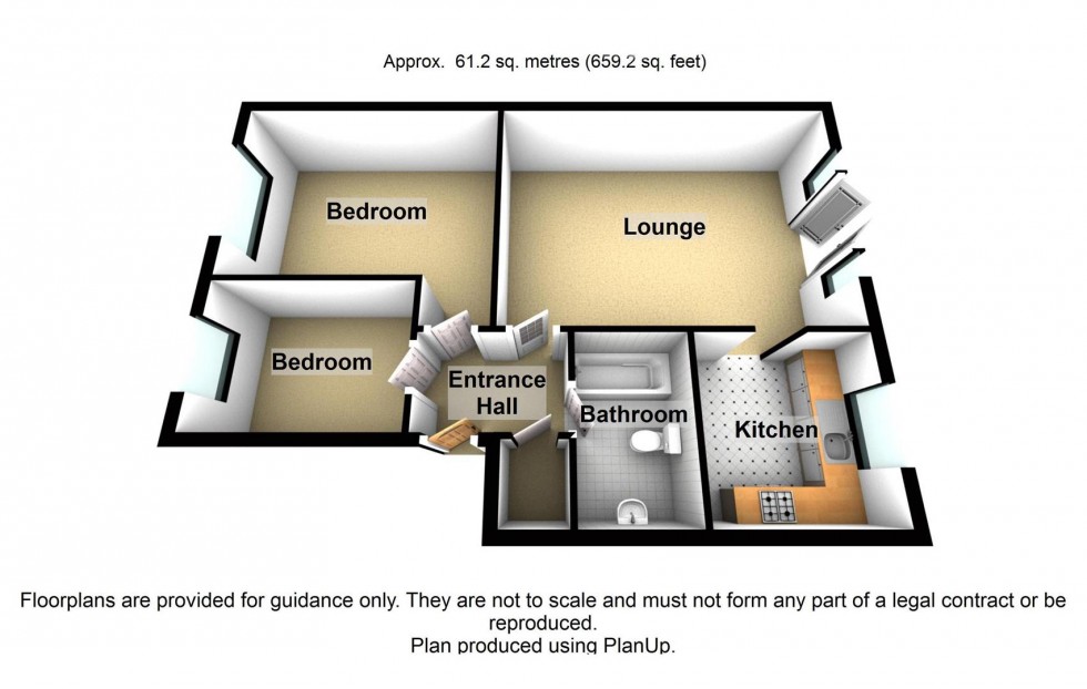 Floorplan for The Plain, Epping