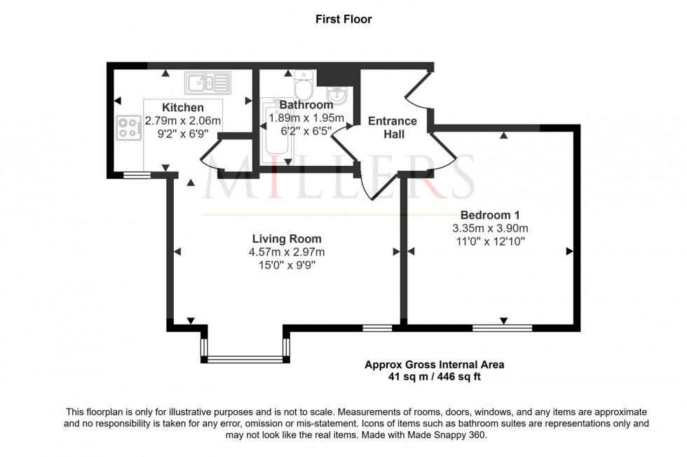Floorplan for Woodland Grove, Epping
