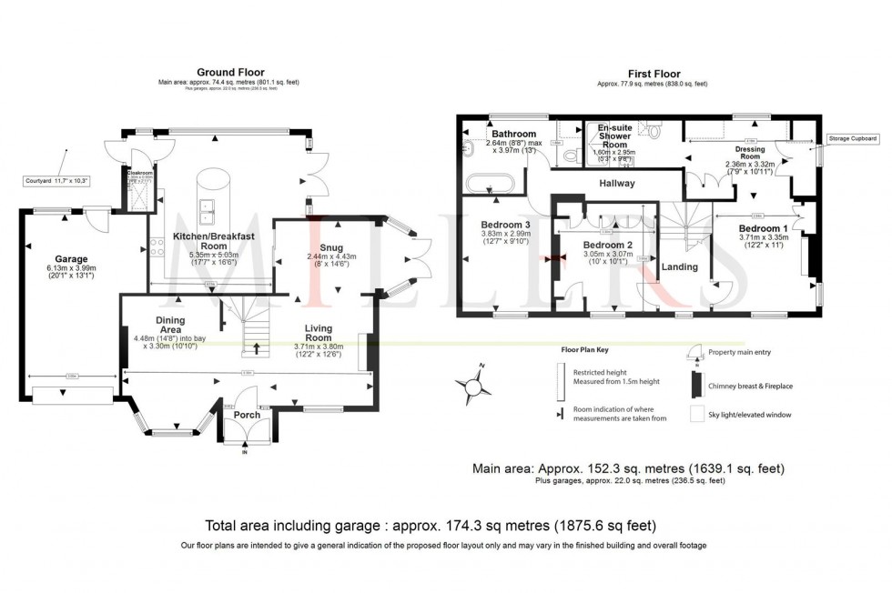Floorplan for Epping Road, Epping Green