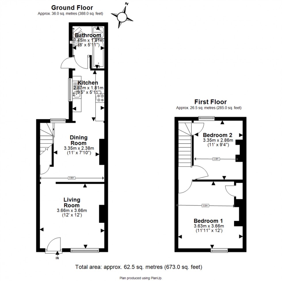 Floorplan for Manor Road, Chigwell