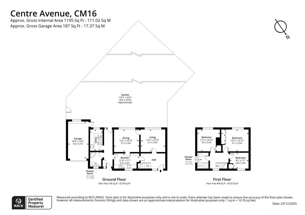Floorplan for Centre Drive, Epping