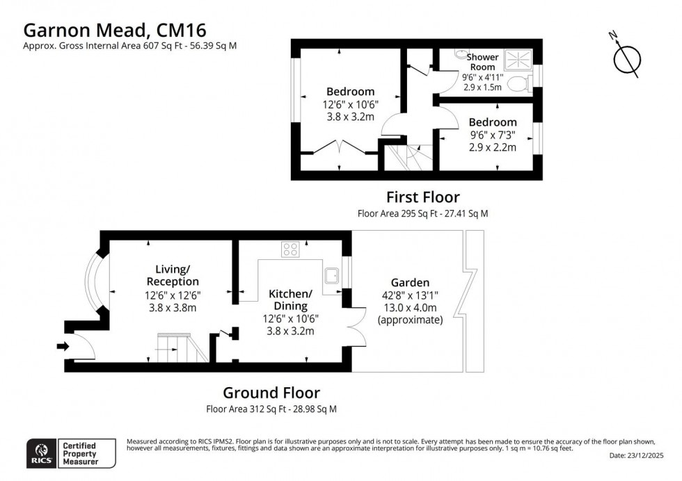 Floorplan for Garnon Mead, Coopersale