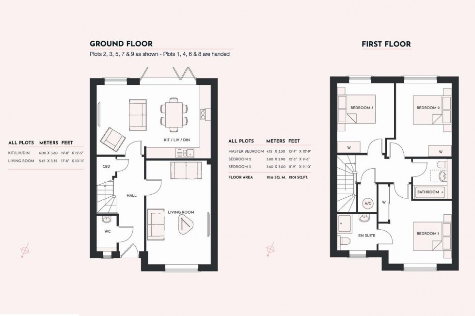 Floorplan for Rosewood, Upland Road, Thornwood,