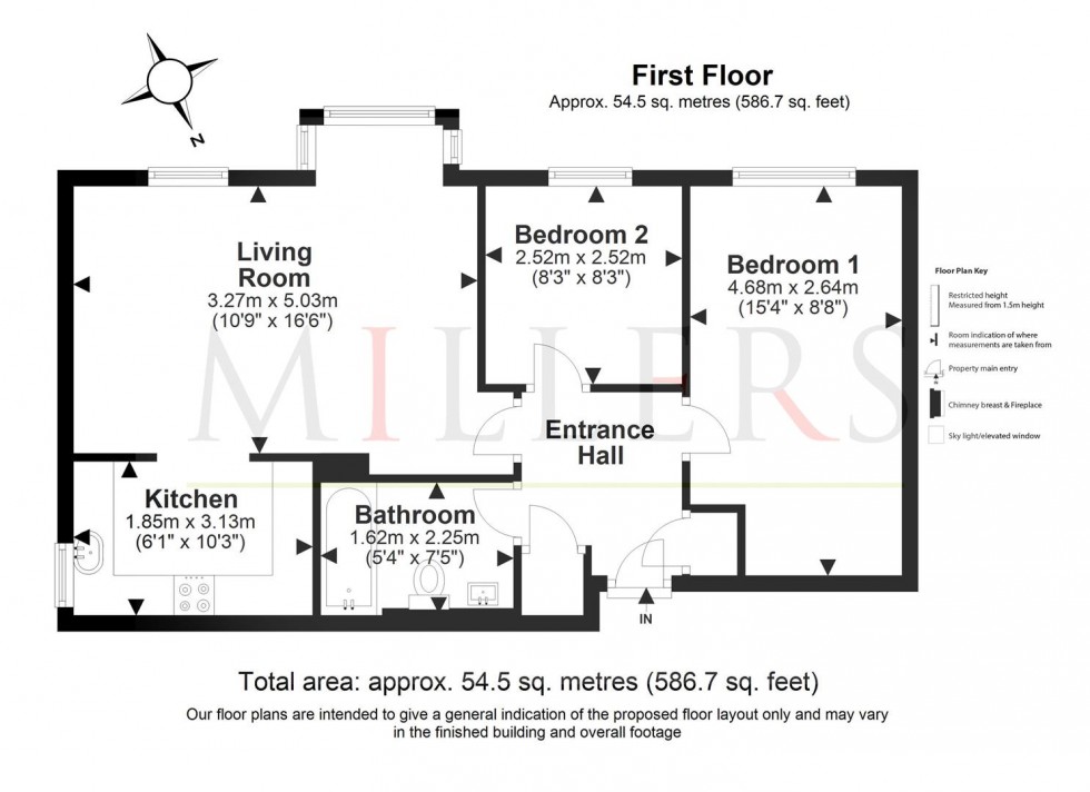 Floorplan for Woodland Grove, Epping