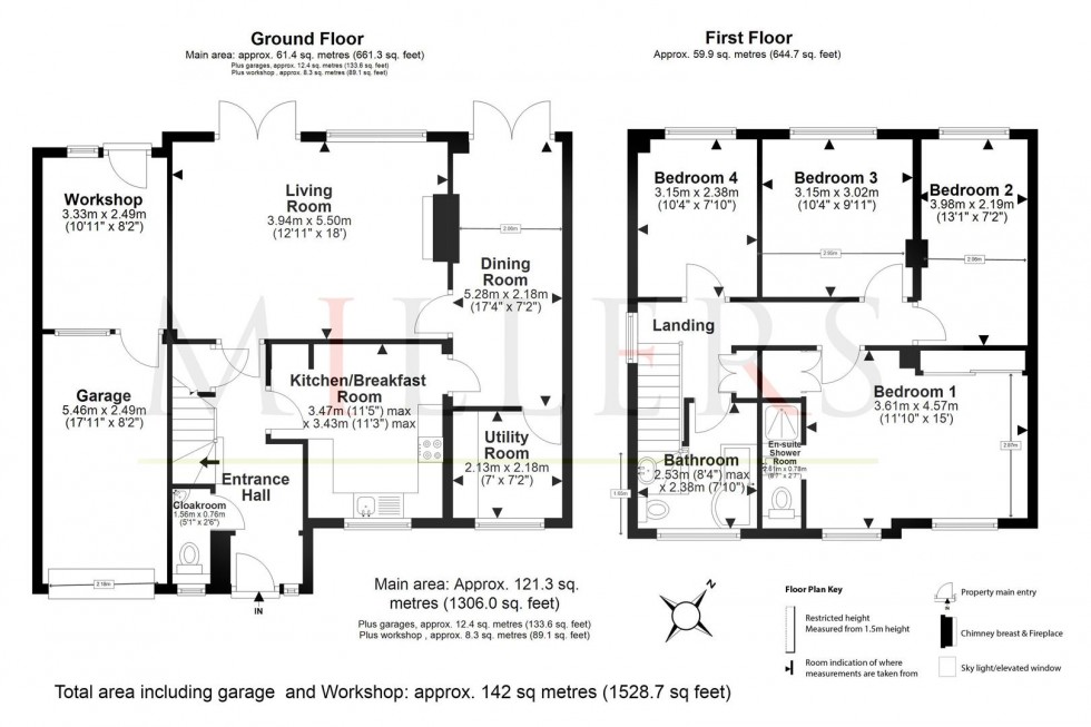 Floorplan for Pick Hill, Waltham Abbey