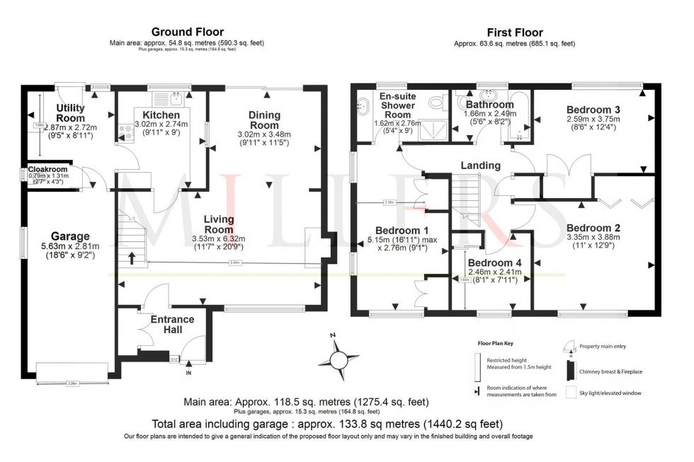 Floorplan for Egg Hall, Epping