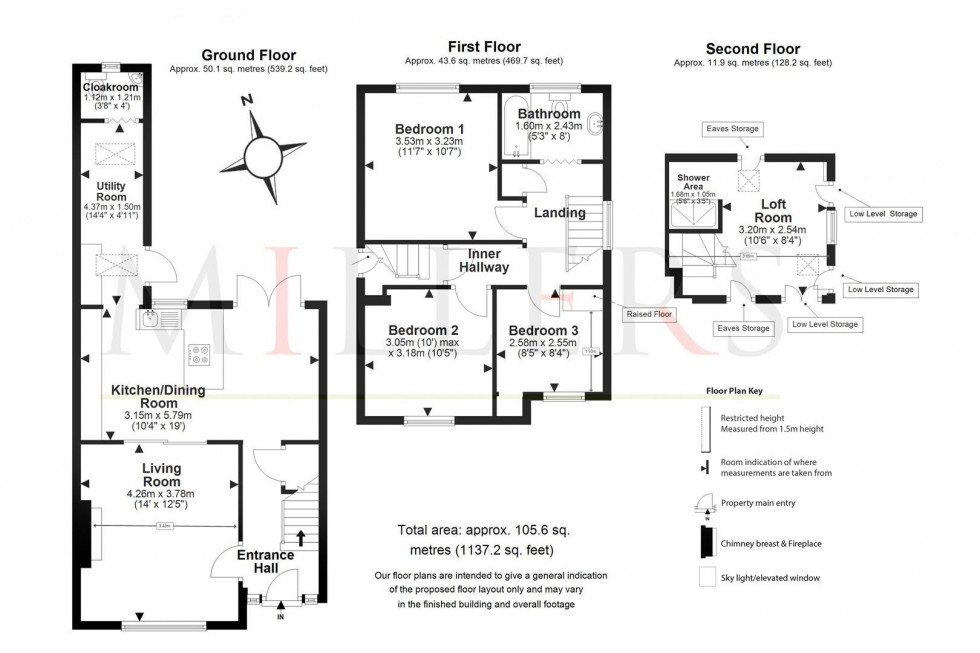 Floorplan for Crows Road, Epping