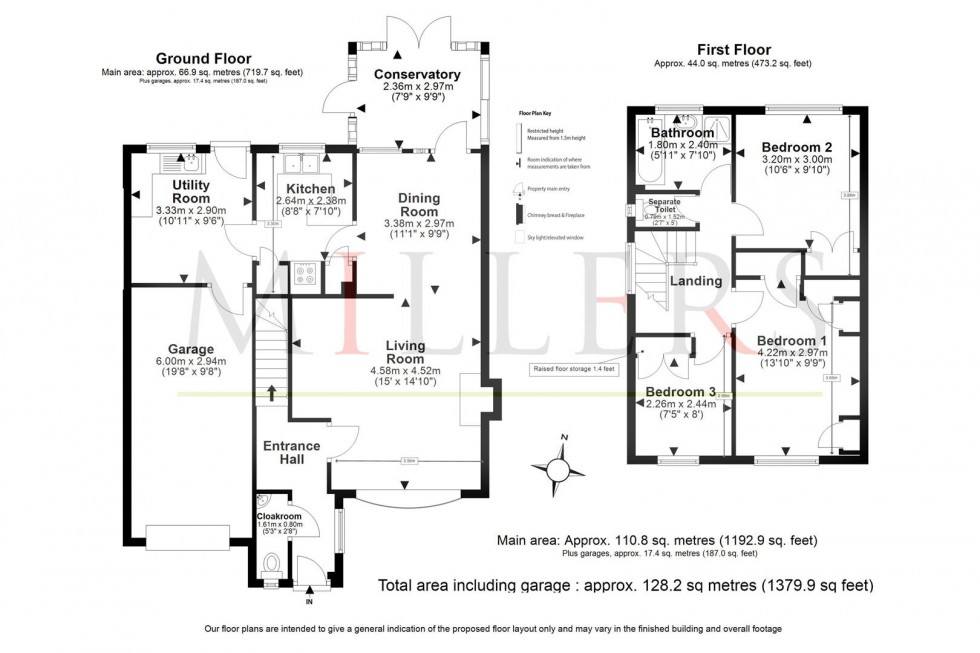 Floorplan for Thornhill, North Weald